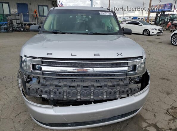 2FMGK5B86HBA09347 2017 FORD FLEX Gray Front view