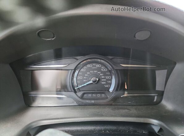 2FMGK5C80GBA19210 2016 FORD FLEX White Widok zestawu wskaźników