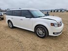 2016 Ford Flex Sel White vin: 2FMGK5C80GBA19210