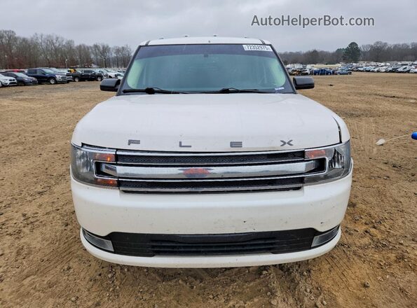 2FMGK5C80GBA19210 2016 FORD FLEX White Widok z przodu