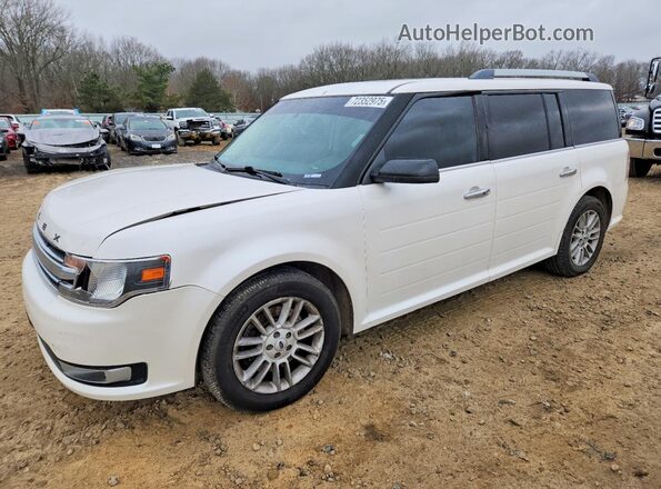2FMGK5C80GBA19210 2016 FORD FLEX White Przód lewy