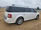2016 Ford Flex Sel White vin: 2FMGK5C80GBA19210