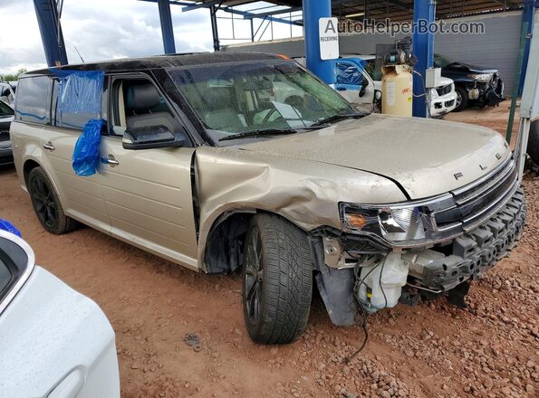 2FMGK5C87HBA11431 2017 FORD FLEX Beige Przód prawy