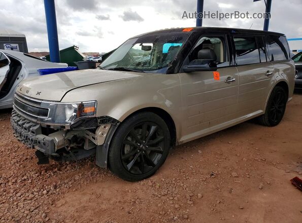 2FMGK5C87HBA11431 2017 FORD FLEX Beige Przód lewy