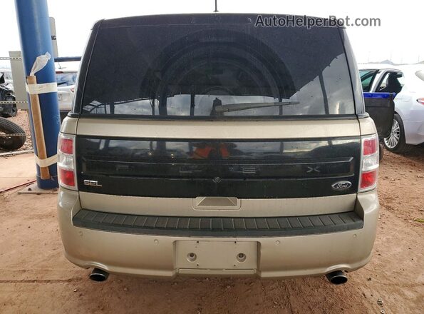 2FMGK5C87HBA11431 2017 FORD FLEX Beige Widok z tyłu