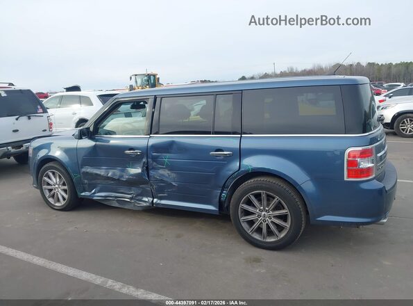 2FMGK5D82KBA08538 2019 FORD FLEX Синий Панорамный вид салона 360°