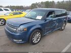 2019 Ford Flex Limited Синий vin: 2FMGK5D82KBA08538