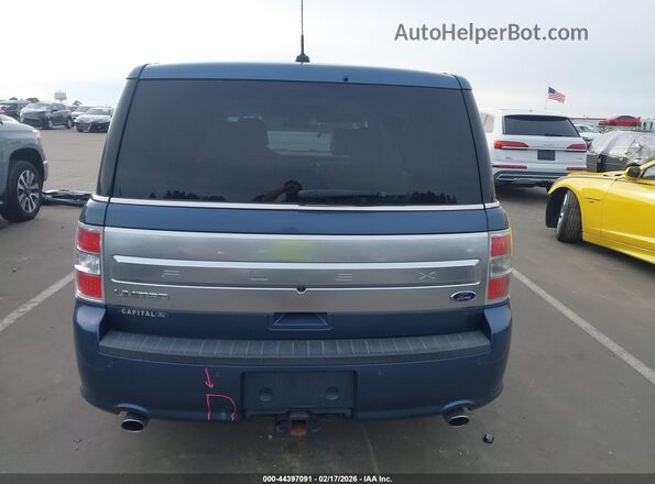 2FMGK5D82KBA08538 2019 FORD FLEX Синий 