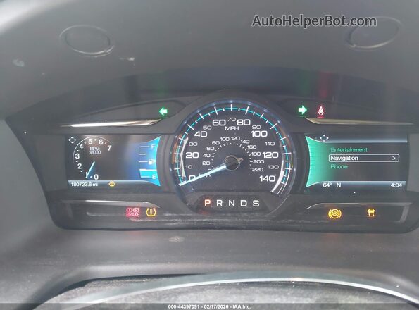 2FMGK5D82KBA08538 2019 FORD FLEX Синий Вид задних сидений