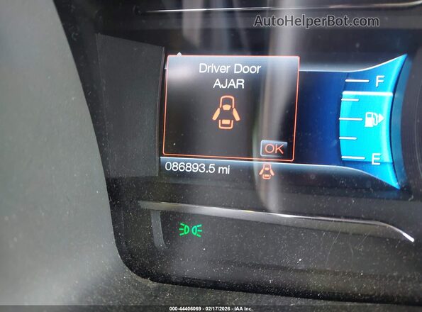 2FMGK5D85HBA00832 2017 FORD FLEX Серебряный 