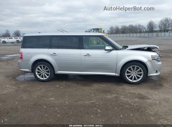 2FMGK5D85HBA00832 2017 FORD FLEX Серебряный Вид задней части салона