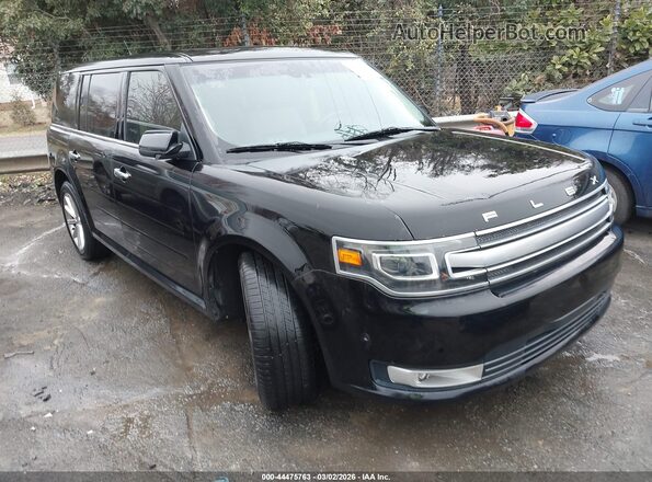 2FMGK5D86KBA18859 2019 FORD FLEX Black წინა მარჯვენა