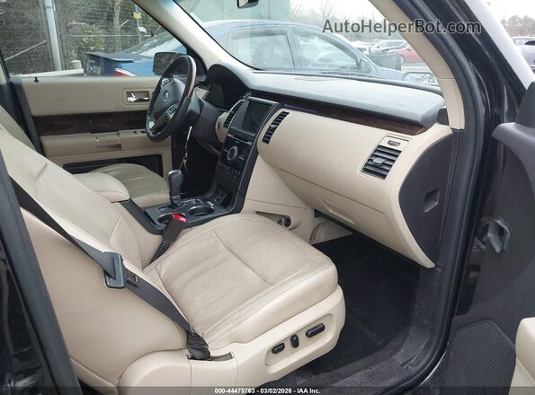 2FMGK5D86KBA18859 2019 FORD FLEX Black წინა სალონის ხედი