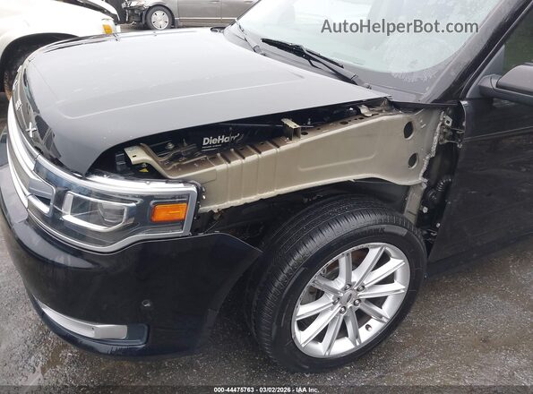 2FMGK5D86KBA18859 2019 FORD FLEX Black წინა ხედი
