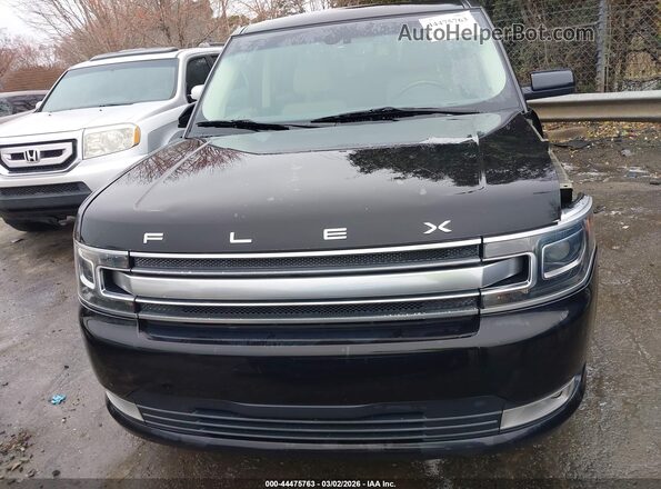 2FMGK5D86KBA18859 2019 FORD FLEX Black უკანა სალონის ხედი