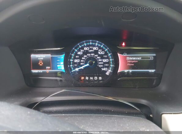2FMGK5D86KBA18859 2019 FORD FLEX Black უკანა სავარძლების ხედი