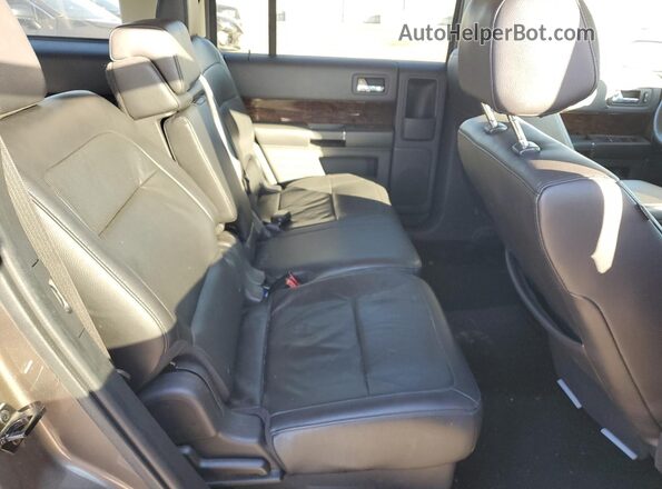 2FMGK5D87KBA32107 2019 FORD FLEX Желто-коричневый Вид задней части салона
