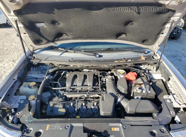 2FMGK5D87KBA32107 2019 FORD FLEX Желто-коричневый Вид подкапотного пространства