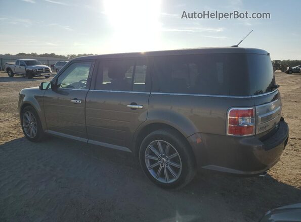 2FMGK5D87KBA32107 2019 FORD FLEX Желто-коричневый Задняя левая четверть