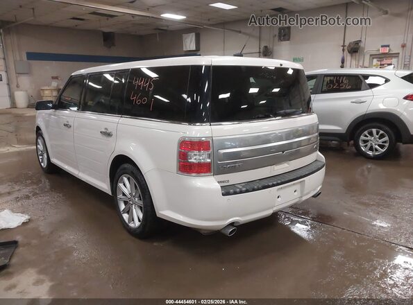 2FMGK5D8XJBA14702 2018 FORD FLEX Белый Задняя левая четверть
