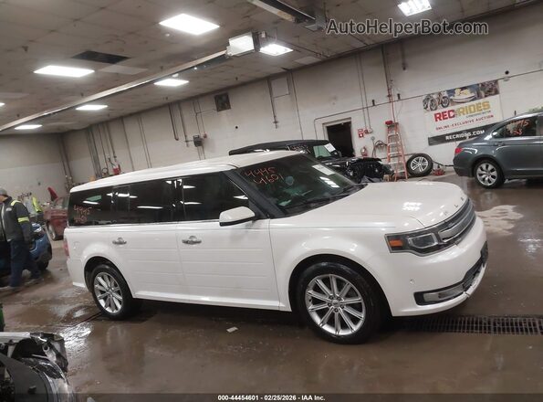 2FMGK5D8XJBA14702 2018 FORD FLEX Белый Вид задней части салона