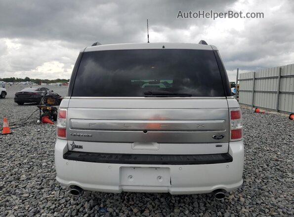 2FMHK6D84HBA14117 2017 FORD FLEX Белый Вид сзади