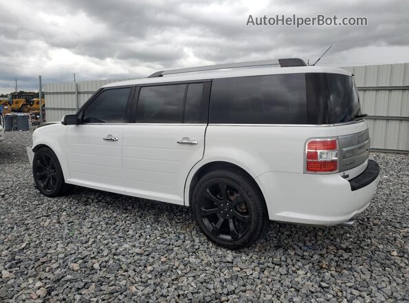 2FMHK6D84HBA14117 2017 FORD FLEX Белый Задняя левая четверть
