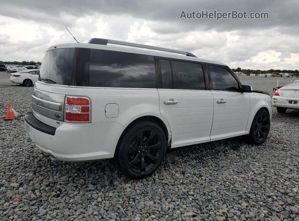 2FMHK6D84HBA14117 2017 FORD FLEX Белый Задняя правая четверть