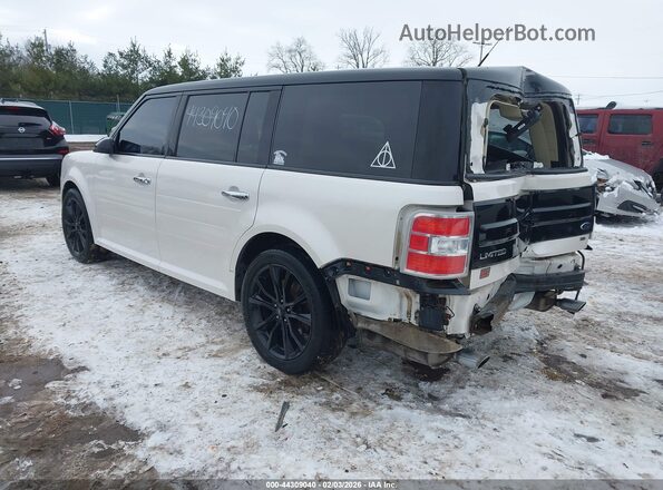 2FMHK6D89HBA02223 2017 FORD FLEX Белый Задняя левая четверть