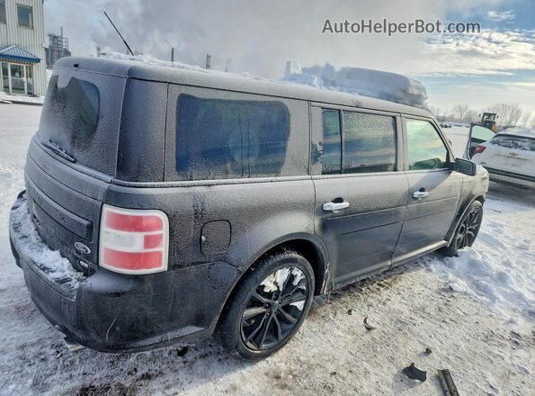 2FMHK6D8XJBA19960 2018 FORD FLEX Черный Задняя правая четверть