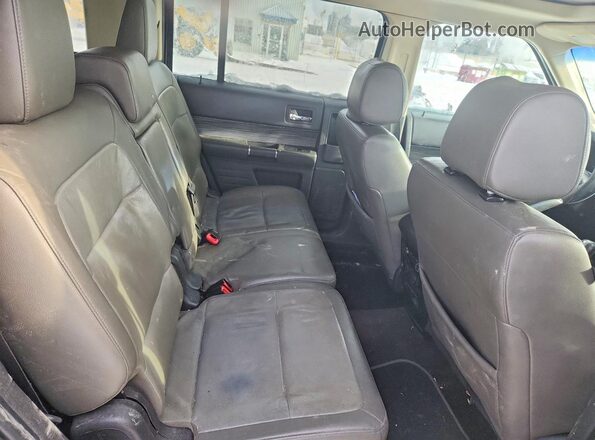 2FMHK6D8XJBA19960 2018 FORD FLEX Черный Вид задних сидений