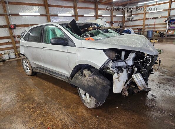 2FMPK3G91KBC40394 2019 FORD EDGE Silver Delantero derecho