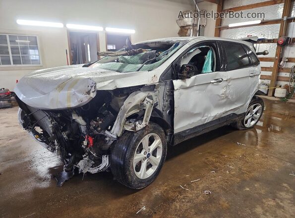 2FMPK3G91KBC40394 2019 FORD EDGE Silver Vista tres cuartos delantera izquierda