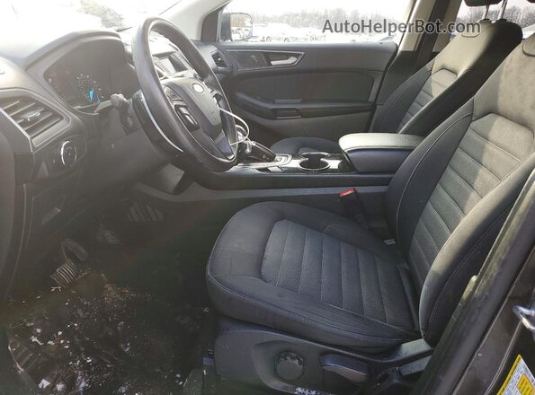 2FMPK3G96HBB30353 2017 FORD EDGE Серый Вид салона спереди