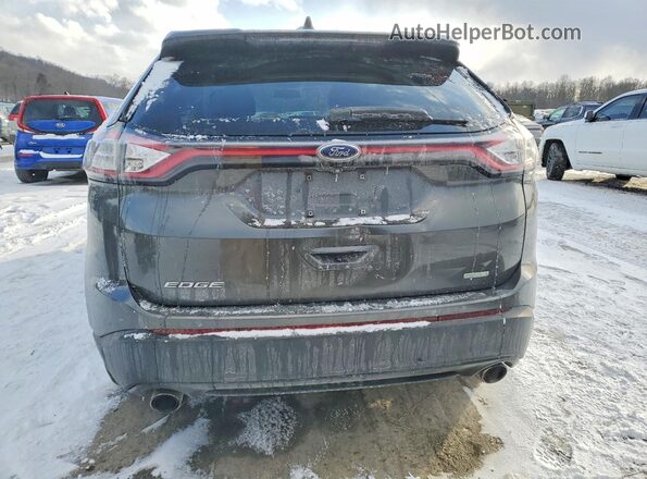 2FMPK3G96HBB30353 2017 FORD EDGE Серый Вид сзади