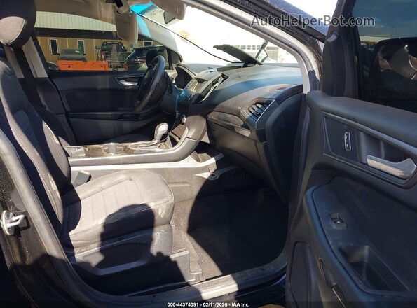 2FMPK3G97HBB89301 2017 FORD EDGE Black Widok wnętrza z przodu