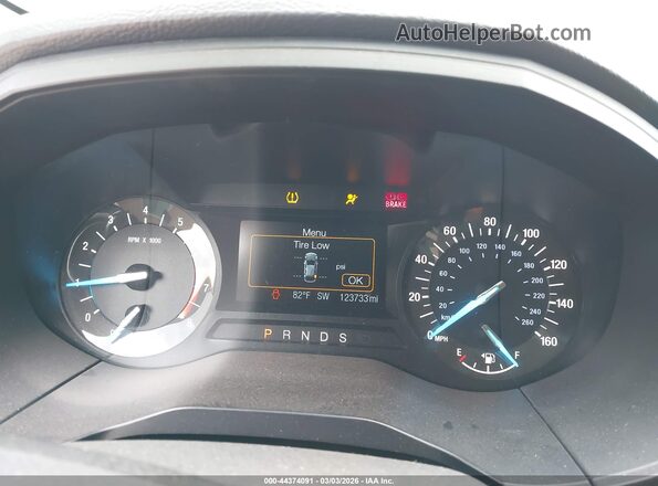 2FMPK3G97HBB89301 2017 FORD EDGE Black Widok tylnych siedzeń