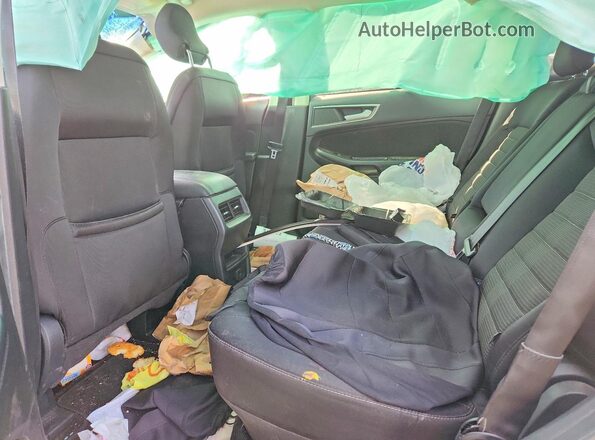 2FMPK3J84GBC34600 2016 FORD EDGE Белый Вид задней части салона