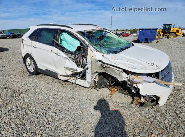 2FMPK3J84GBC34600 2016 FORD EDGE Белый Передняя правая четверть