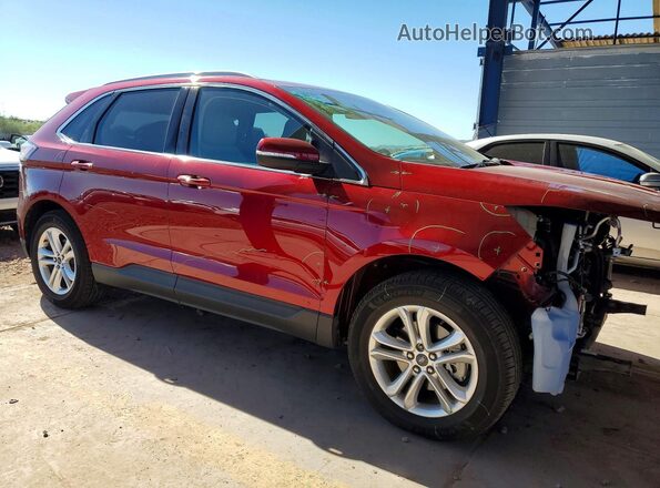 2FMPK3J91KBC74215 2019 FORD EDGE Red Front right