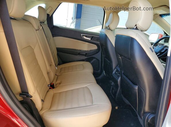 2FMPK3J91KBC74215 2019 FORD EDGE Red Rear interior view
