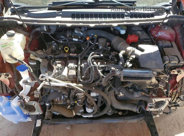 2FMPK3J91KBC74215 2019 FORD EDGE Red Engine compartment view