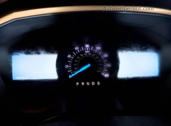 2FMPK3J94KBB74366 2019 FORD EDGE Black Instrument cluster view