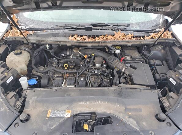 2FMPK3J94KBC32900 2019 FORD EDGE Blue Вид задньої частини салону