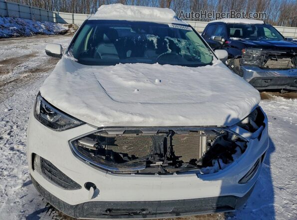2FMPK3J95KBB36158 2019 FORD EDGE White Vista frontal