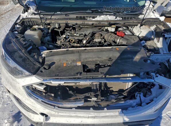 2FMPK3J95KBB36158 2019 FORD EDGE White Vista del compartimento del motor