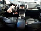 2019 Ford Edge Sel Серый vin: 2FMPK3J96KBB09485
