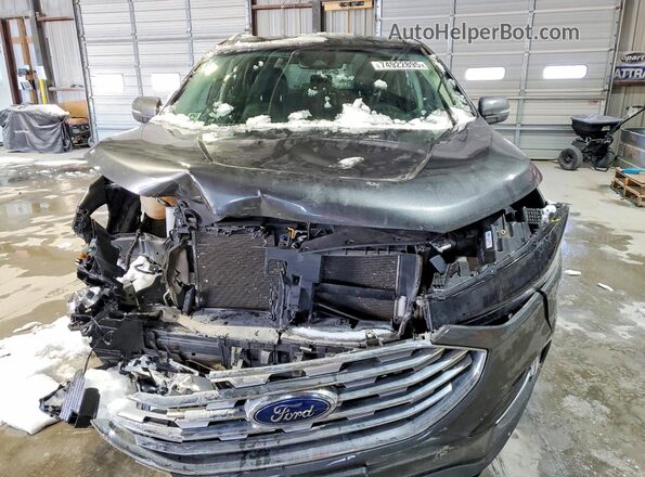 2FMPK3J96KBB09485 2019 FORD EDGE Серый Вид спереди