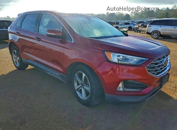 2FMPK3J96KBB49422 2019 FORD EDGE Red Առջևի աջ