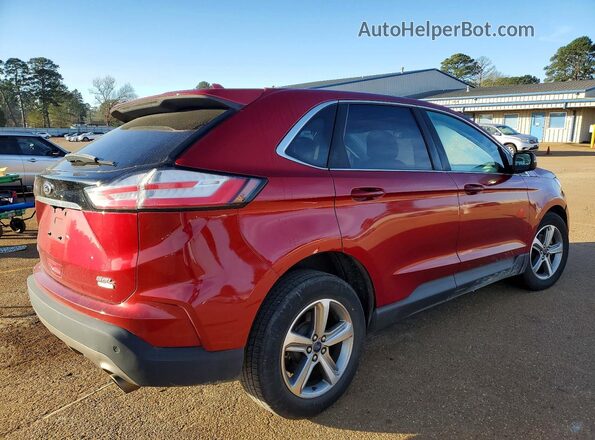2FMPK3J96KBB49422 2019 FORD EDGE Red Հետևի աջ